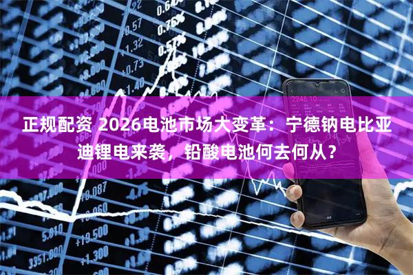 正规配资 2026电池市场大变革：宁德钠电比亚迪锂电来袭，铅酸电池何去何从？